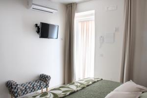TV a/nebo společenská místnost v ubytování Casa La Torre