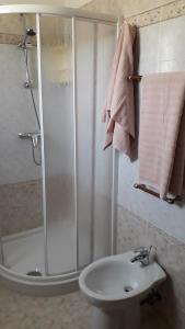 Kúpeľňa v ubytovaní Apartman Lena Umag