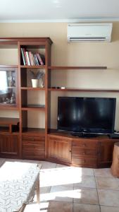 TV a/nebo společenská místnost v ubytování Apartman Lena Umag