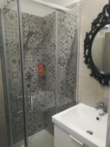 Ванна кімната в Murena Apartments & rooms