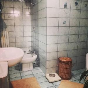 Een badkamer bij B&B A casa di Rosi