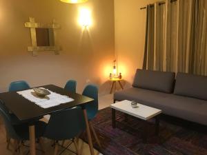 Atpūtas zona naktsmītnē Mandala Apartments