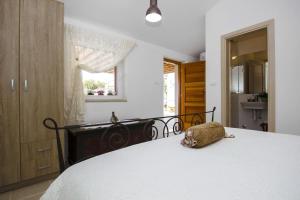 Posteľ alebo postele v izbe v ubytovaní Villa Krcina + 19 fotografií