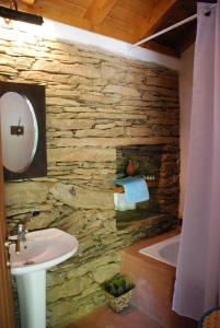 Kylpyhuone majoituspaikassa Casas da Cerca
