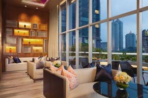 Ascott Sudirman Jakarta的休息区