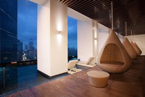 Ascott Sudirman Jakarta的休息区