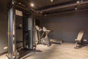 Fitness centrum a/nebo fitness zařízení v ubytování Best Western Plus Hotel Amstelveen