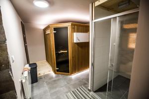 Kúpeľňa v ubytovaní Apartamenty przy skoczni