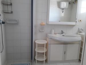 Koupelna v ubytování Villa Fede
