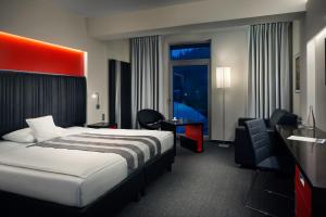 Letto o letti in una camera di Sport & Relax Hotel Davidek