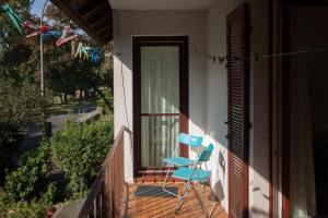 Ein Balkon oder eine Terrasse in der Unterkunft Ferienwohnung Doris Seitz