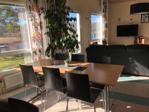 Posezení v ubytování Solviken Tranås Hostel