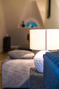 New Cottage & spa de nage Guesthouse的休息区