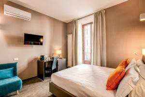 Posteľ alebo postele v izbe v ubytovaní H501 Luxury Rooms