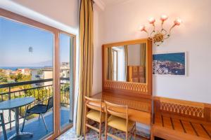 Балкон или терраса в Grand Hotel Flora