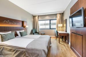Postel nebo postele na pokoji v ubytování Quality Hotel Fredrikstad + 37 fotografií