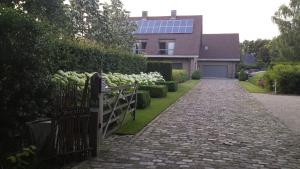 Zahrada ubytování B & B DE SERAFIJN