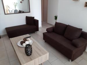 Posezení v ubytování Skala Pearls A1
