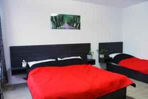 Postel nebo postele na pokoji v ubytování TOP HOTEL