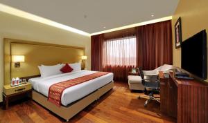 A television and/or entertainment centre at The Fern Residency, Jaipur