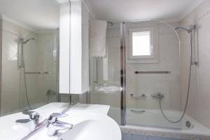 Kúpeľňa v ubytovaní Panos Luxury Suite