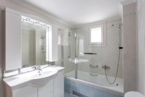 Kúpeľňa v ubytovaní Panos Luxury Suite