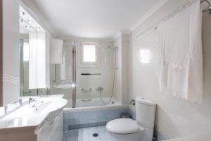 Kúpeľňa v ubytovaní Panos Luxury Suite