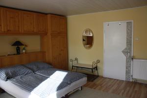 Posteľ alebo postele v izbe v ubytovaní Ferienapartment Ulrike