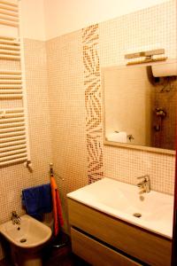Koupelna v ubytování B&B San Marco
