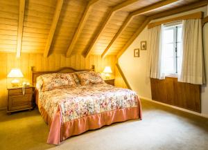 Postel nebo postele na pokoji v ubytování Hotel Stelter