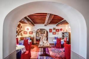 Posezení v ubytování Relais Oroscopo
