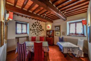 Posezení v ubytování Relais Oroscopo