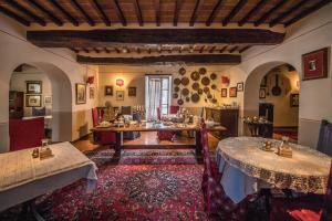 Posezení v ubytování Relais Oroscopo