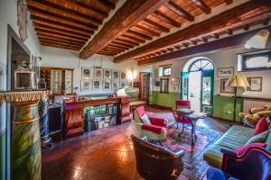Posezení v ubytování Relais Oroscopo