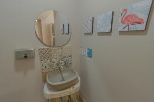 
A bathroom at Casa Avelina Hostal
