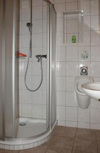 Kylpyhuone majoituspaikassa Aletschblick