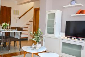 TV a/nebo společenská místnost v ubytování Apartment Sopta