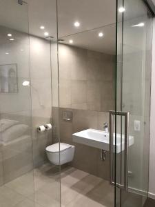 Kúpeľňa v ubytovaní Rozmaryn Hotel B&B