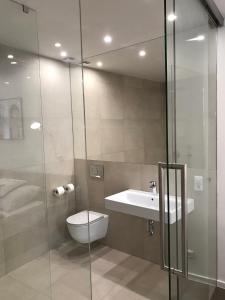 Kúpeľňa v ubytovaní Rozmaryn Hotel B&B