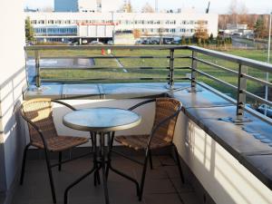 Balkon lub taras w obiekcie Sunshine Rooms