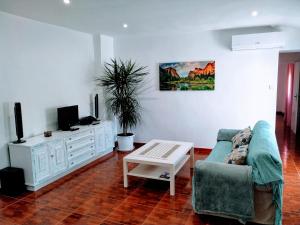 Televízia a/alebo spoločenská miestnosť v ubytovaní Apartamento entero "El Casco Antiguo" VT-46811-V