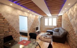 Posezení v ubytování Apartments Belgrade