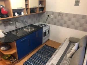 Köök või kööginurk majutusasutuses Privat Eva