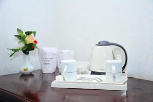 Kavos ir arbatos ruošimo rinkinys apgyvendinimo įstaigoje Centauria Hill Resort