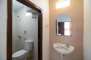 Koupelna v ubytování Apartmen Kak Okoh