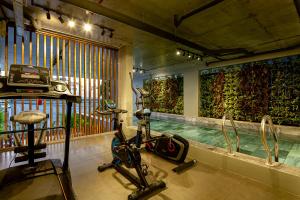 Phòng/tiện nghi tập thể dục tại Tropical House Apartment Da Nang
