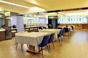 Restaurace v ubytování Fish Hotel Kaohsiung