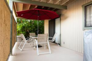South Maui 1 BR Guest Suite - Kamaole Beach Area的庭院或其他户外区域