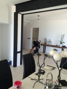 Posezení v ubytování Maison Ses Covetes