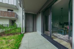 Balkon lub taras w obiekcie ShortStayPoland Żupnicza (B32)
